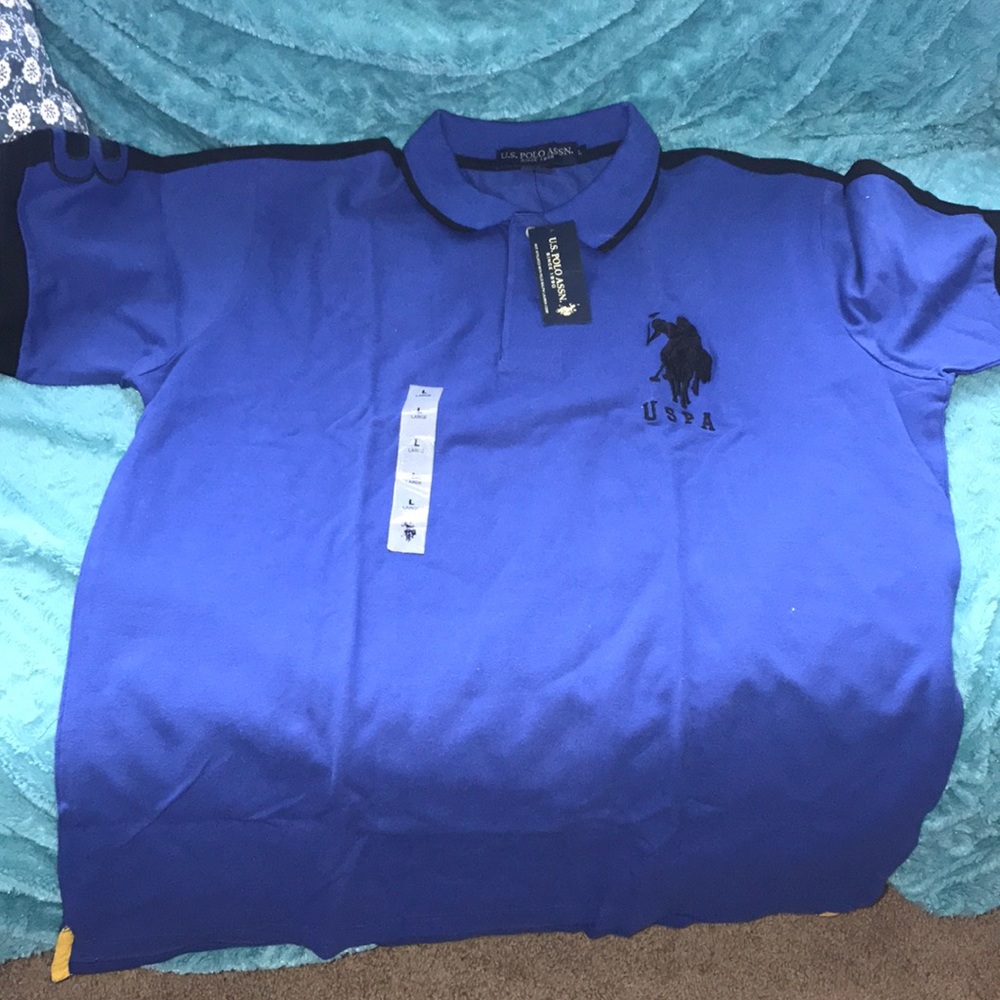 New Man shirt US POLO ASSN size large